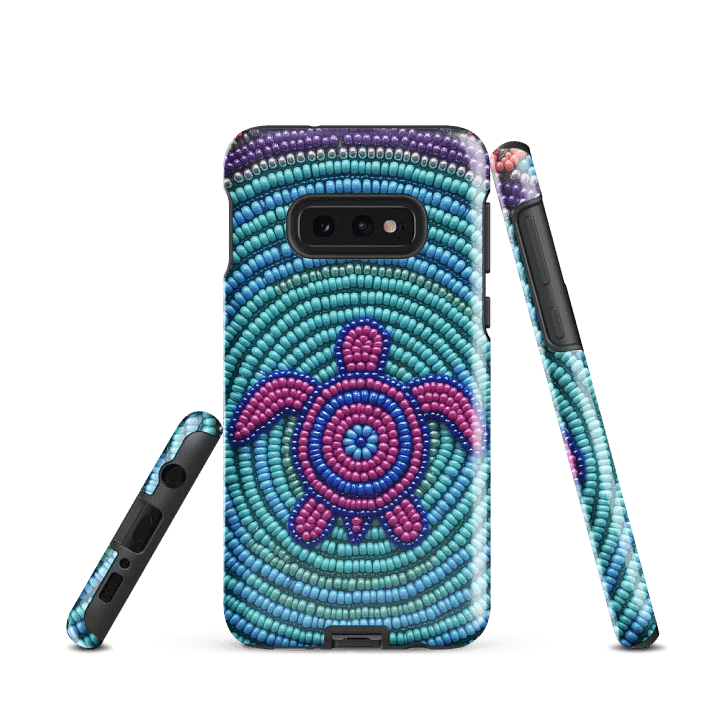 Turtle on Turquoise Samsung® Tough Case product image (2)