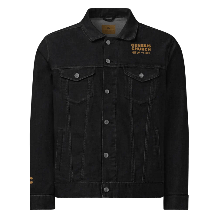 Genesis Embroidered Denim Jacket product image (1)