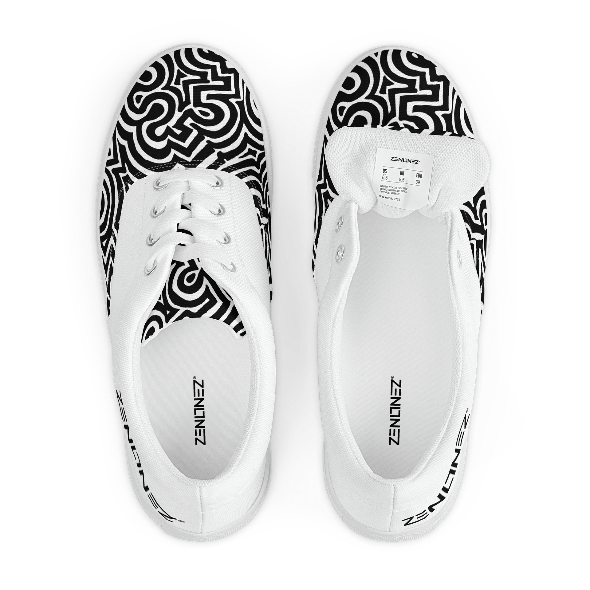 Optical Allusion Men´s Lace-Up Canvas product image (6)