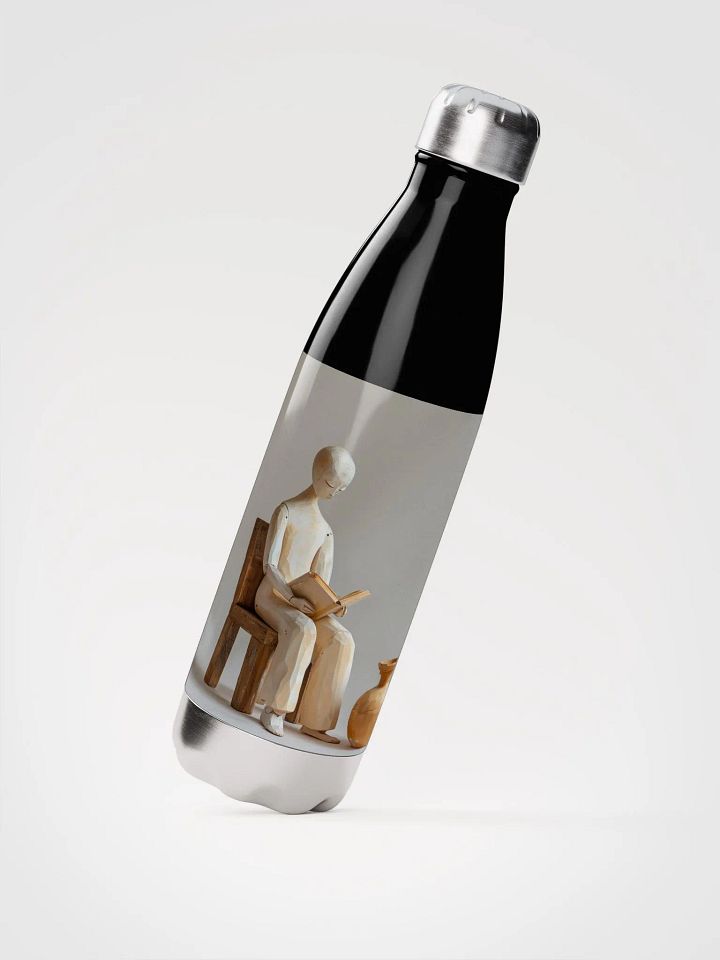 Stainless Steel Water Bottle by Allcolor-We are all wooden people 001 product image (2)