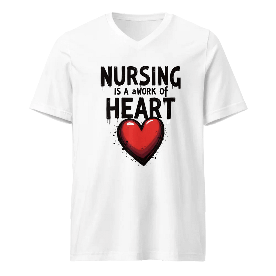 Heartfelt Nursing V-Neck Tee product image (1)