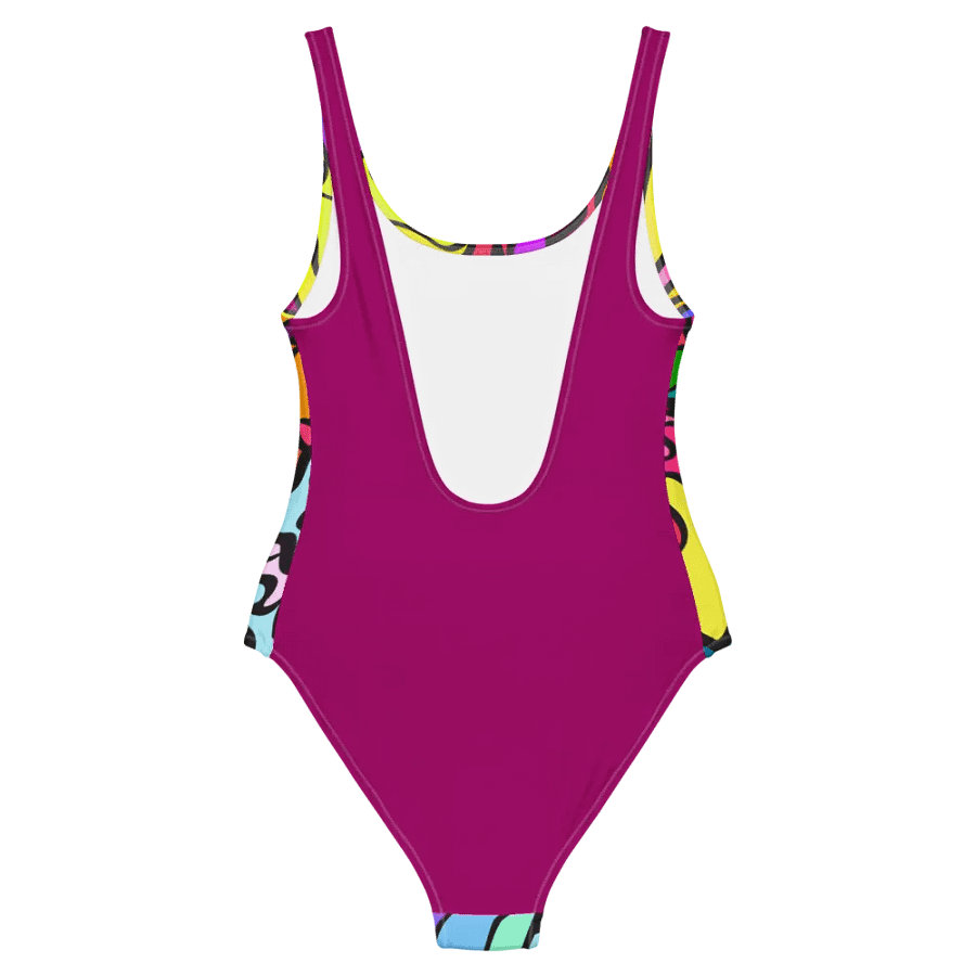 Psychedelic Flow All-Over Swimsuit - Wave at Sunset product image (7)