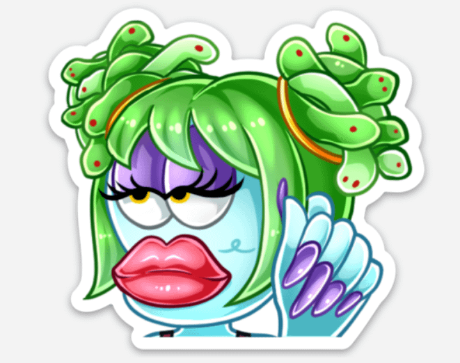 Nail Check Matte Sticker product image (1)