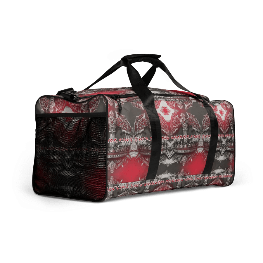 Warrior King All-Over Print Duffle Bag product image (12)