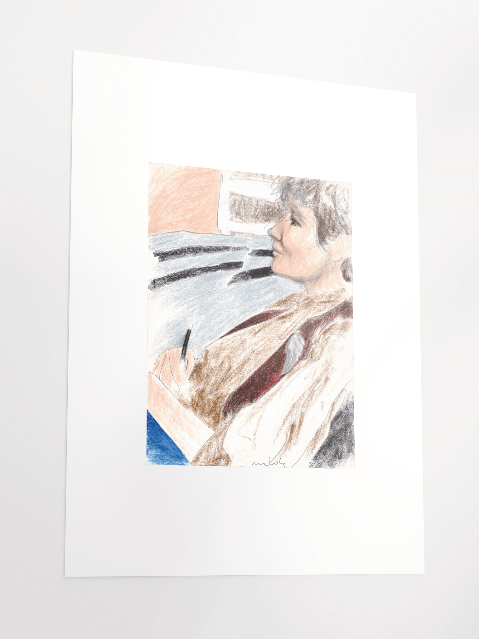 Sandra Writing 03.27.83 print product image (4)