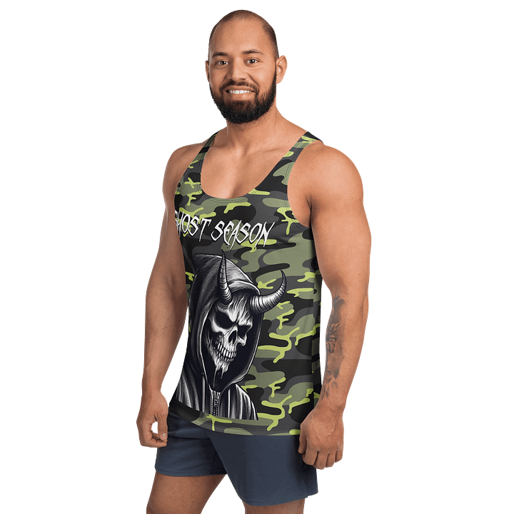 camo ghost season tank top product image (2)