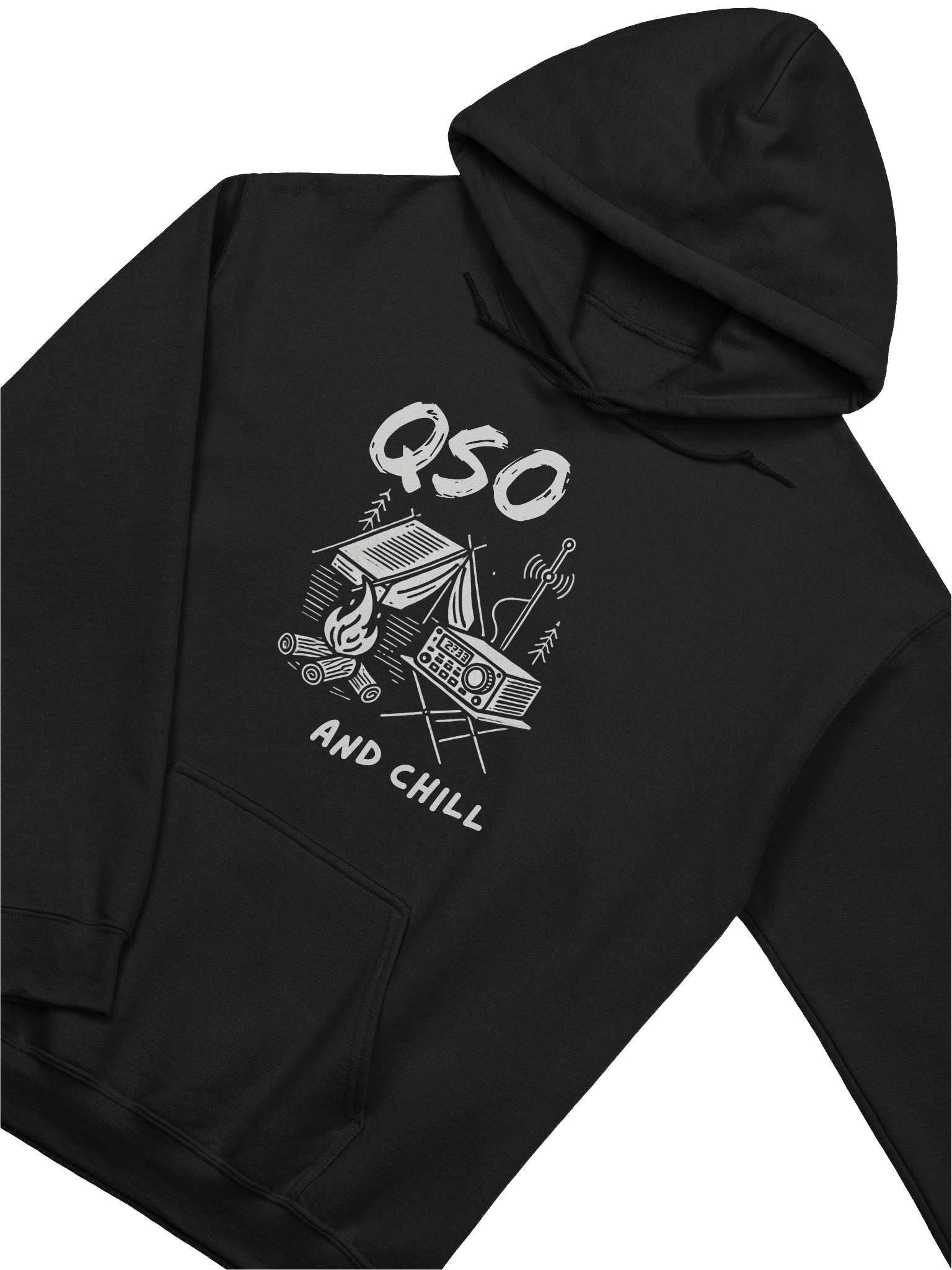QSO and Chill Hoodie product image (3)