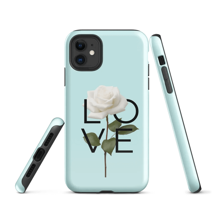 Love Rose Tough iPhone® Case product image (1)