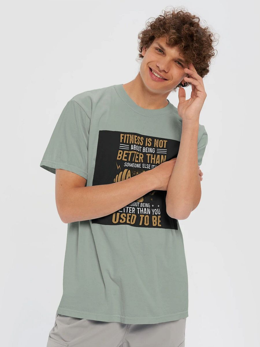 Comfort Garment-Dyed Heavyweight Fitness T-Shirt product image (5)