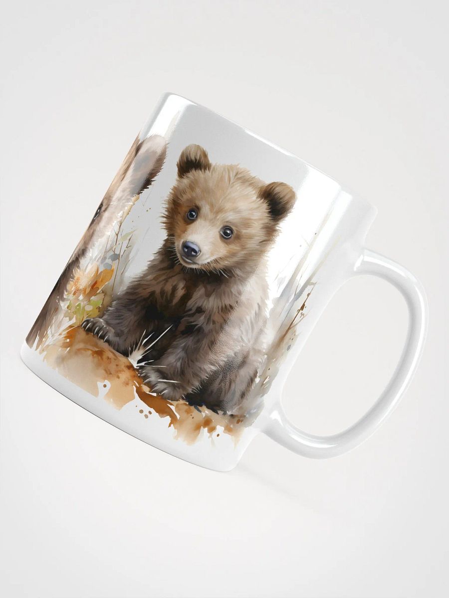 Curious Cubs White Glossy Mug product image (5)