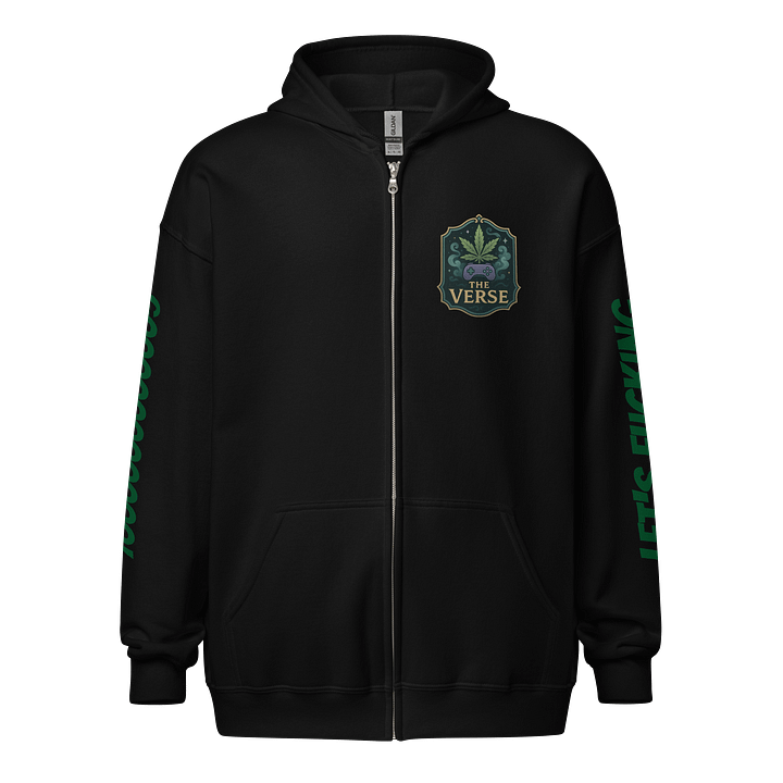 Deluxe zip up hoodie product image (1)