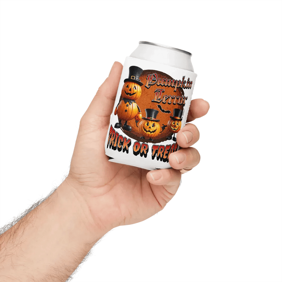 Pumpkin Terror Trick Or Treat Can Cooler product image (4)