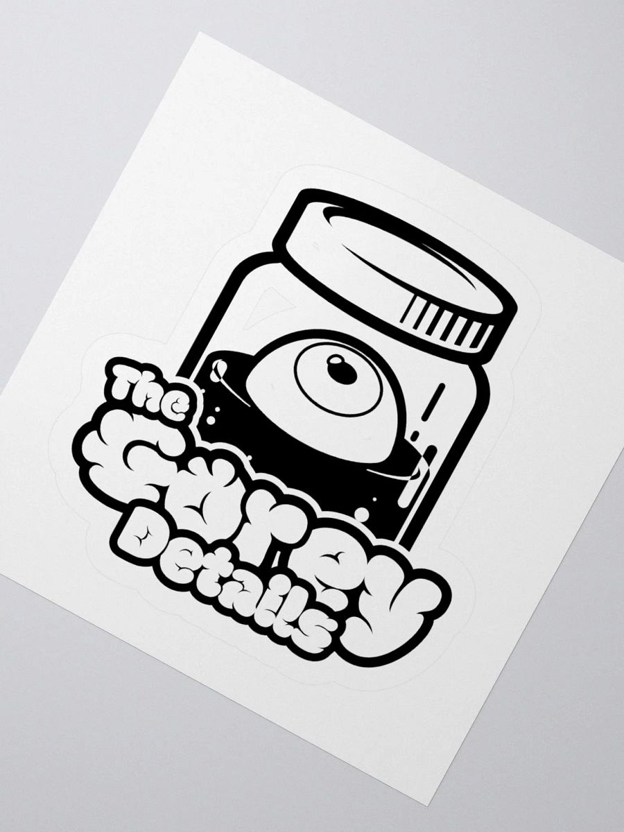 Full Logo B+W - Kiss Cut Stickers product image (5)
