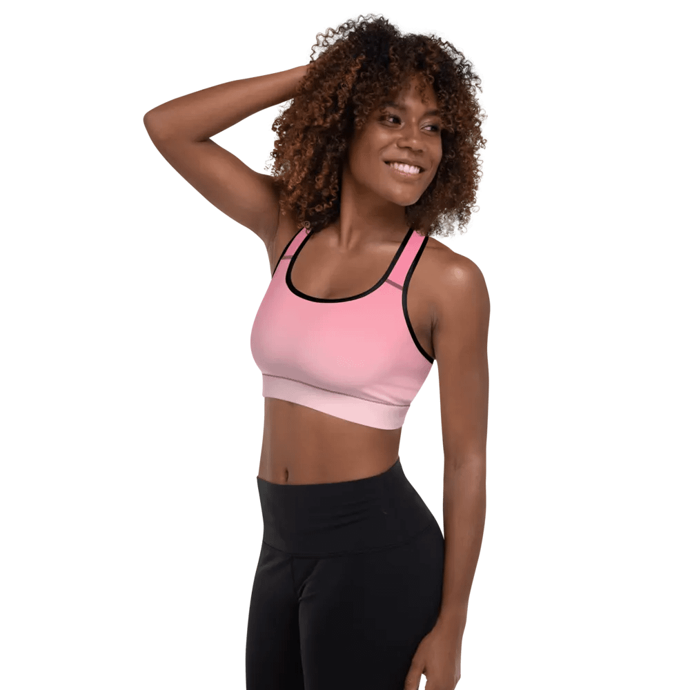 Pink Gradient Delight Sports Bra product image (6)