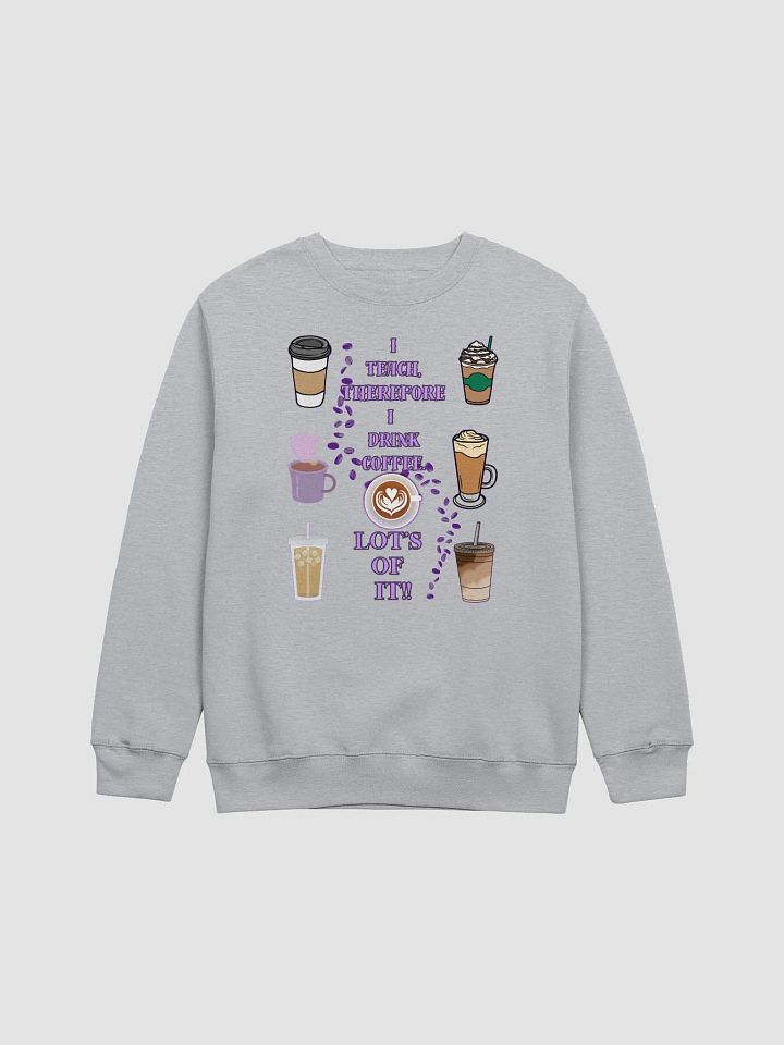 Teachers Coffee break Premium Crewneck sweatshirt product image (1)