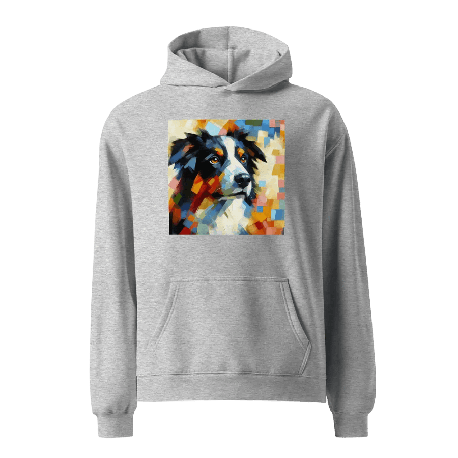 Geometric Dog Abstract Hoodie product image (1)