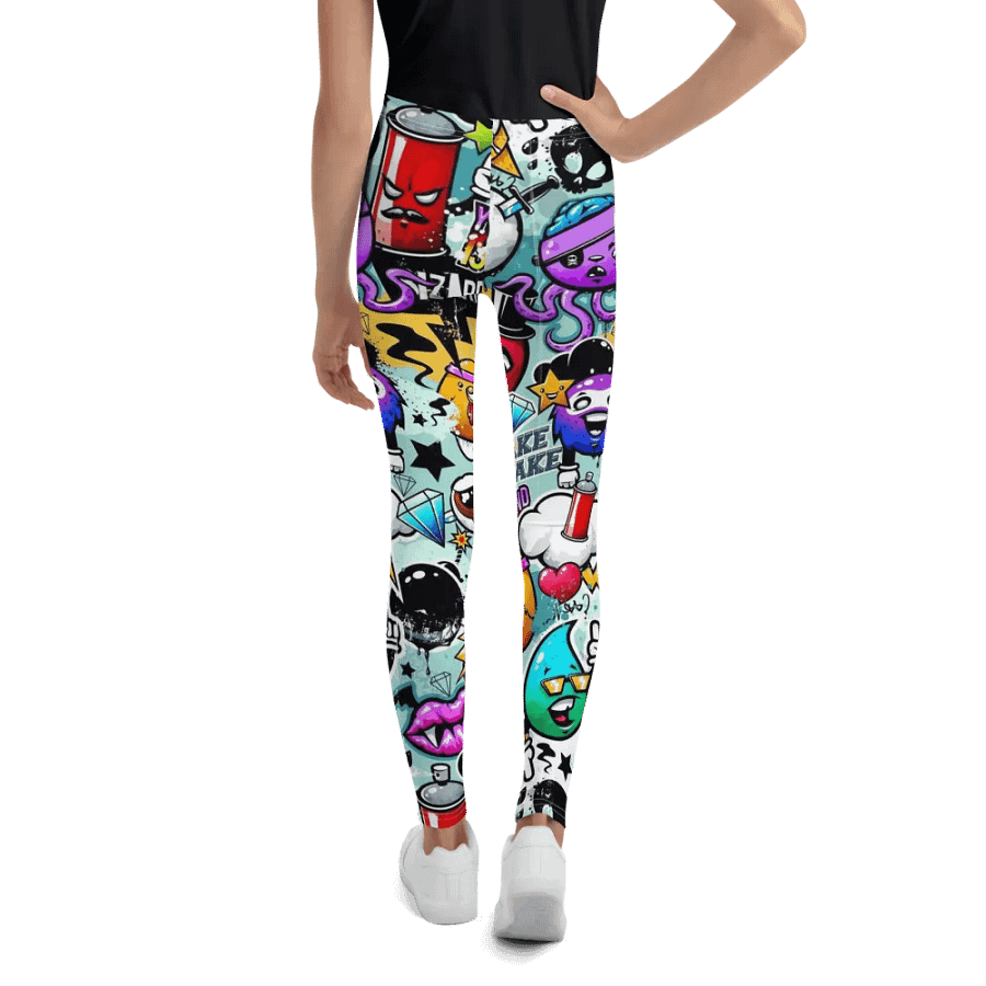 Kids Leggings – Poster Style Print for Trendy & Artistic Look product image (11)