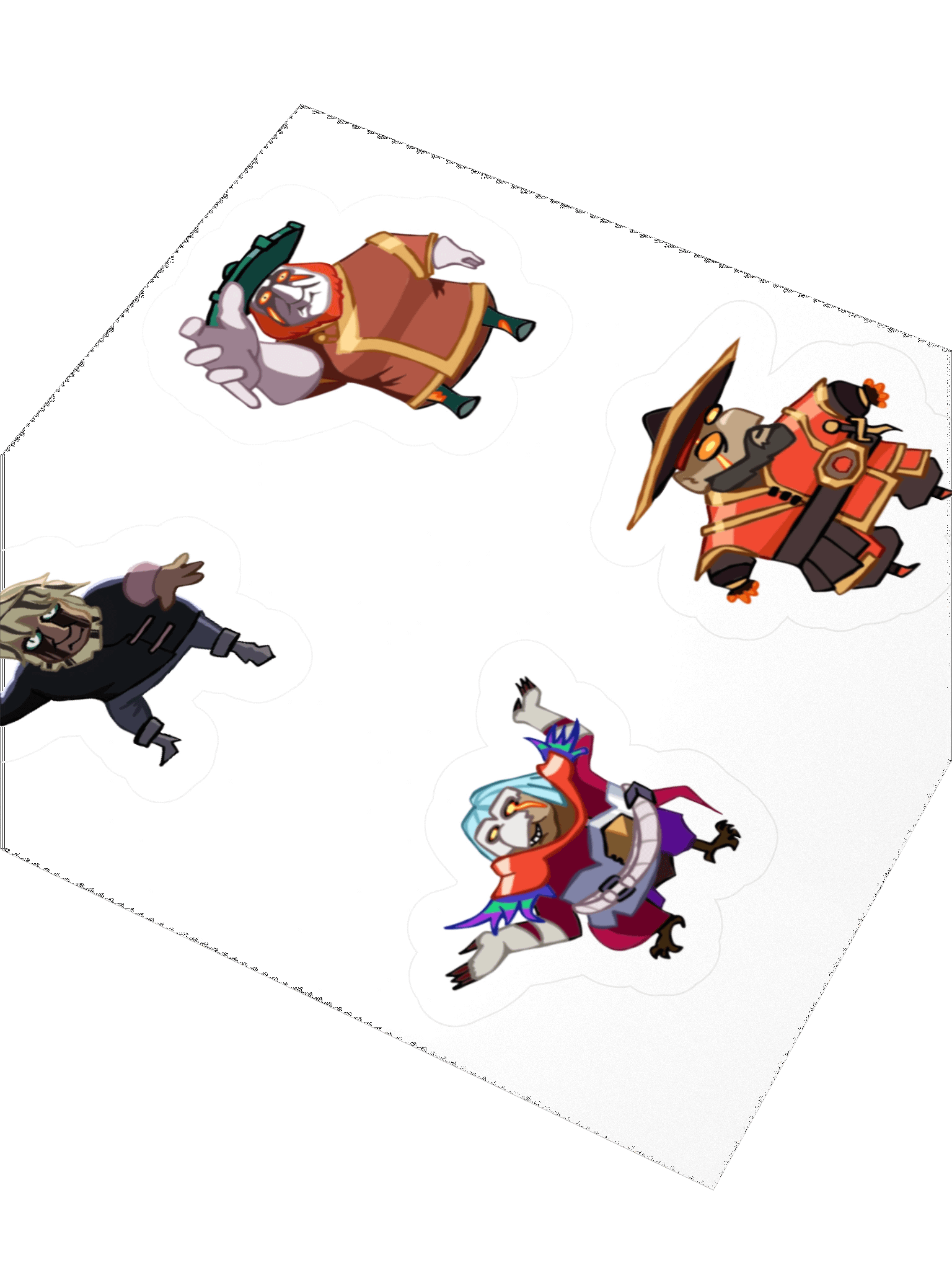 the nefarious 4 stickers product image (8)