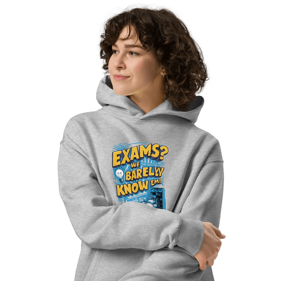 Exams Idea Overload Unisex Hoodie product image (34)