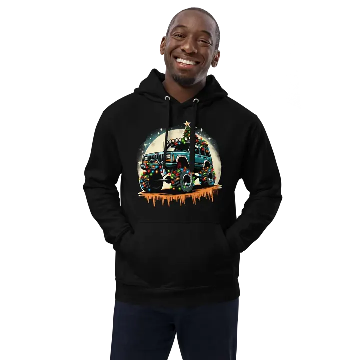 Christmas Jeep Hoodie product image (1)