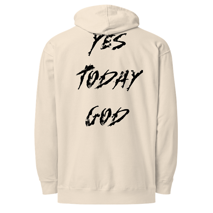 The Lives On HIGH | YTG STEALTH | UNISEX Hoodie | Bone White product image (2)