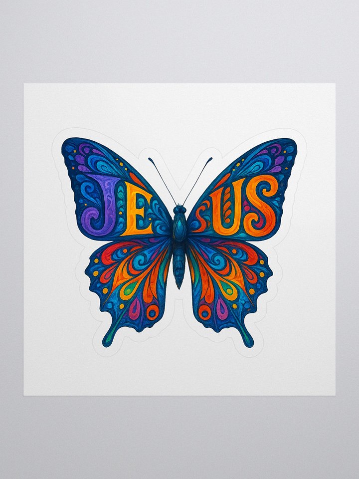 Divine Butterfly Kiss Cut Stickers product image (1)