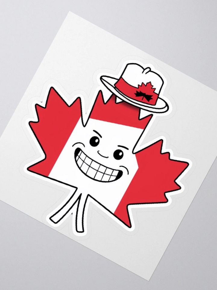 Canadian Leaf Mountie Sticker product image (2)