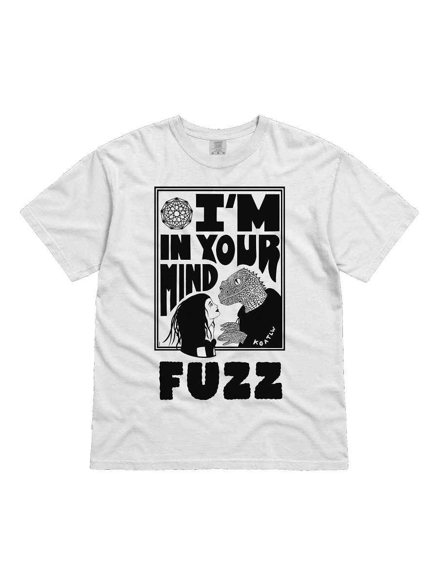 I'M IN YOUR MIND FUZZ T-SHIRT (WHITE) product image (2)