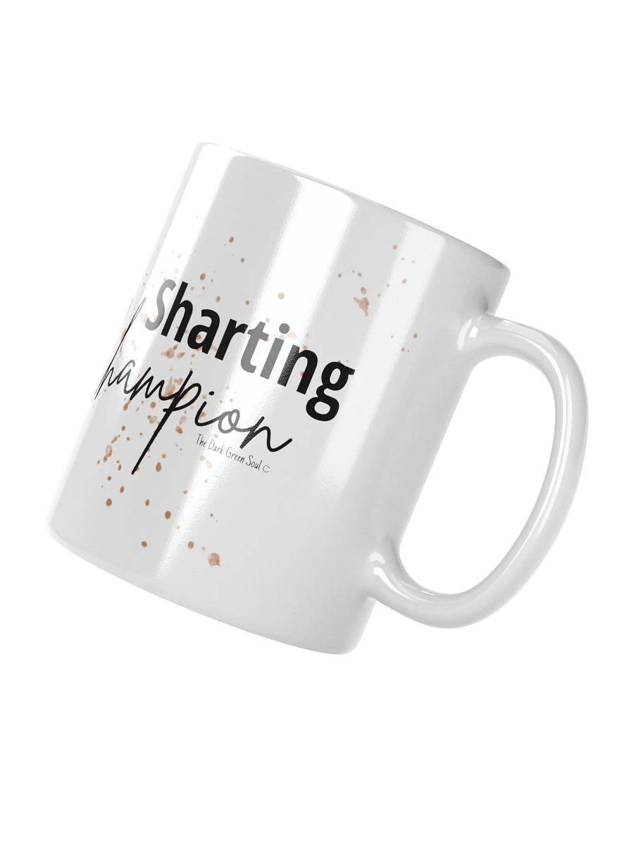 Sharting Champion Black - Mug product image (4)