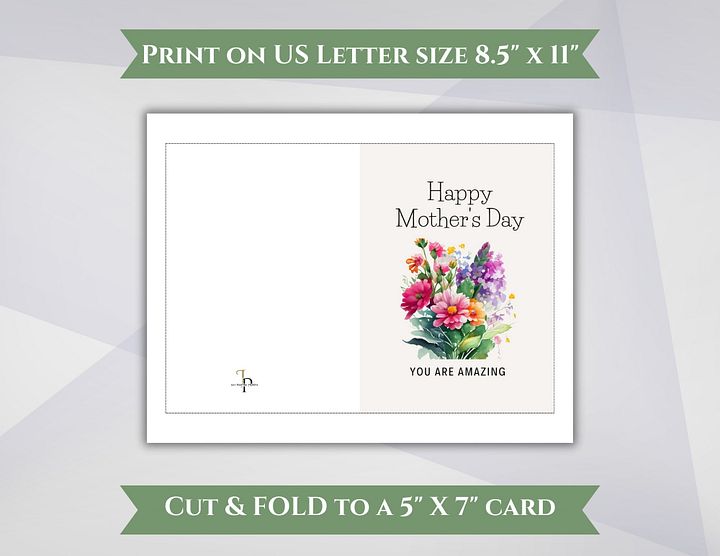 Love Bouquet Mother's Day Card product image (2)