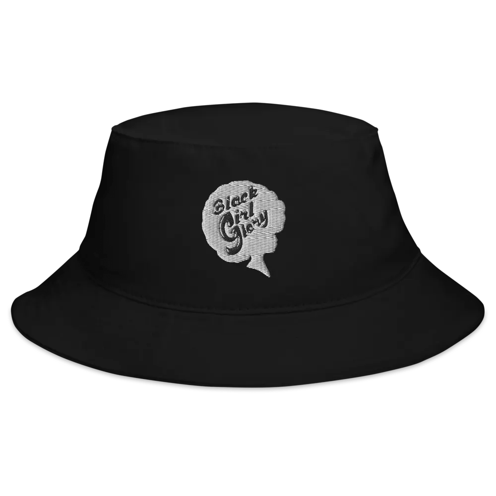 Black Girl Glory Bucket hat (B&W) product image (2)