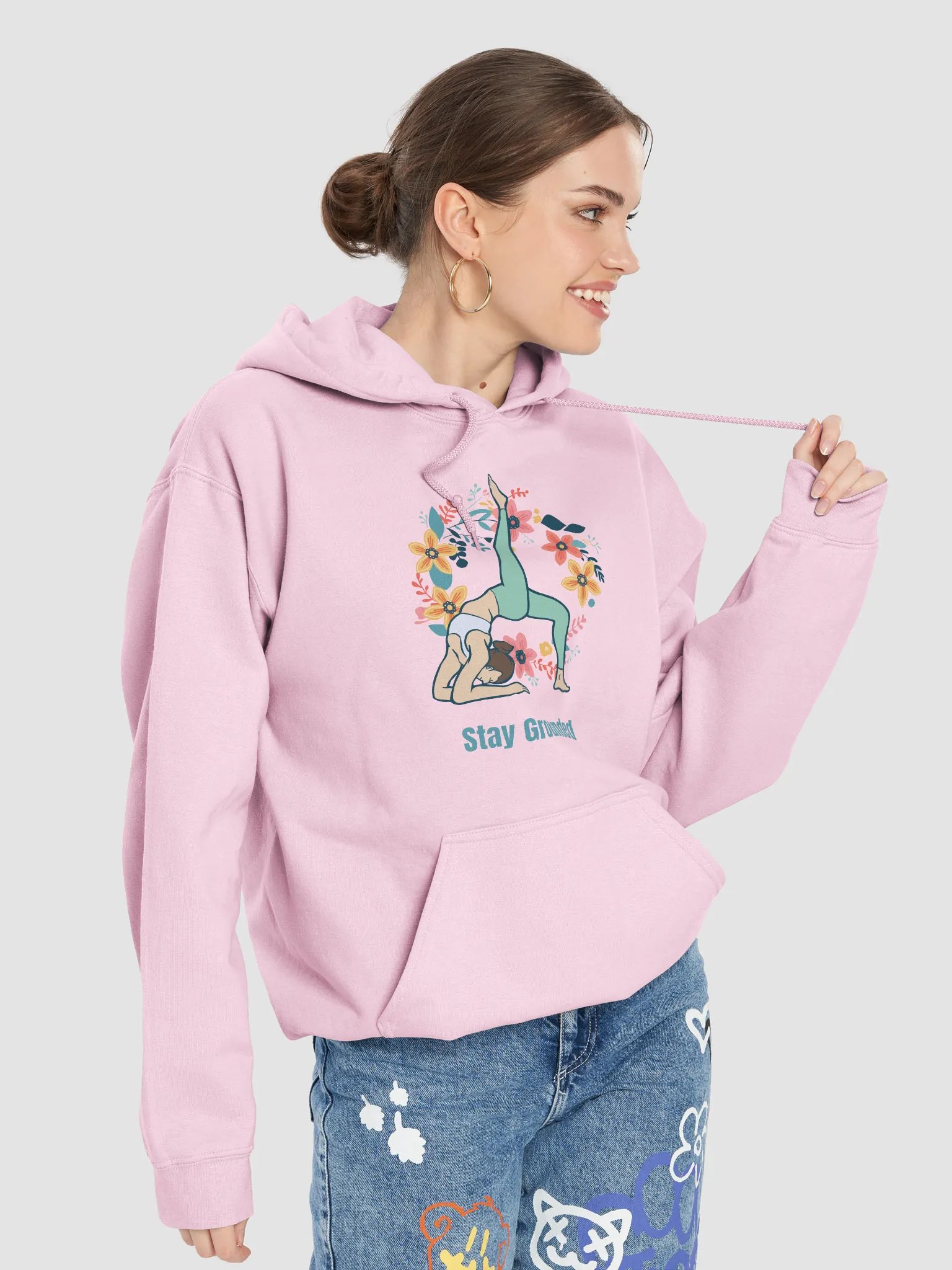Stay Grounded Yoga Hoodie product image (39)