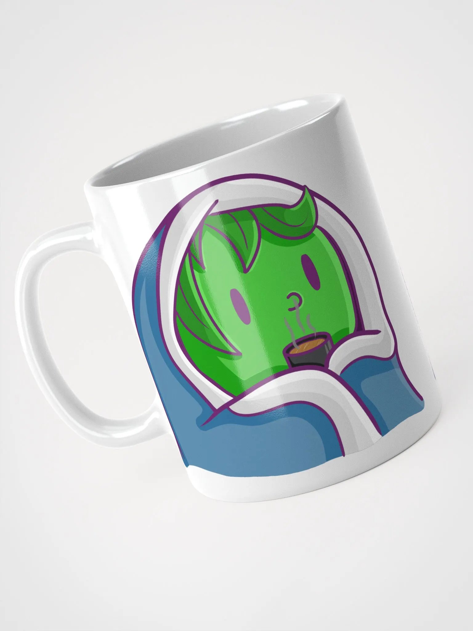 Blue Rose Cuddler Mug | Art by Duck product image (3)