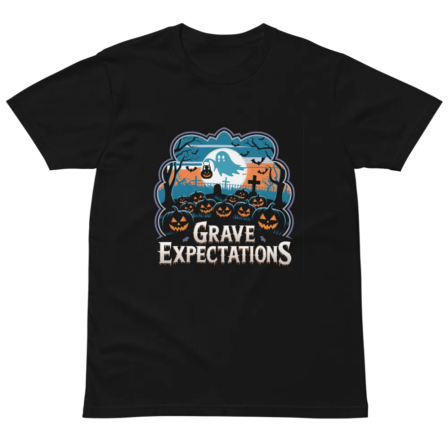 Grave Expectations Halloween Premium Tee product image (2)