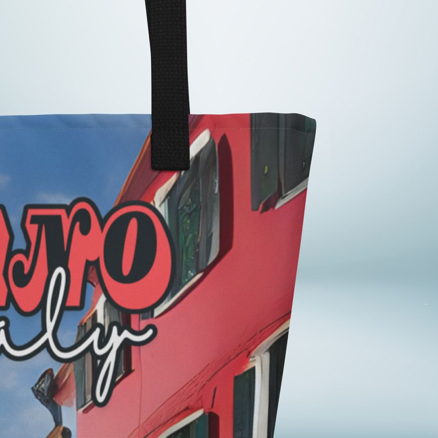 Burano Italy All Over Print Tote Bag product image (4)