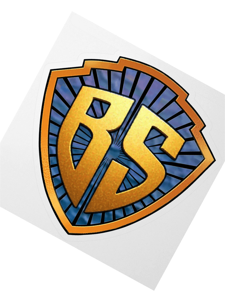 BS Shield Die Cut Sticky product image (2)
