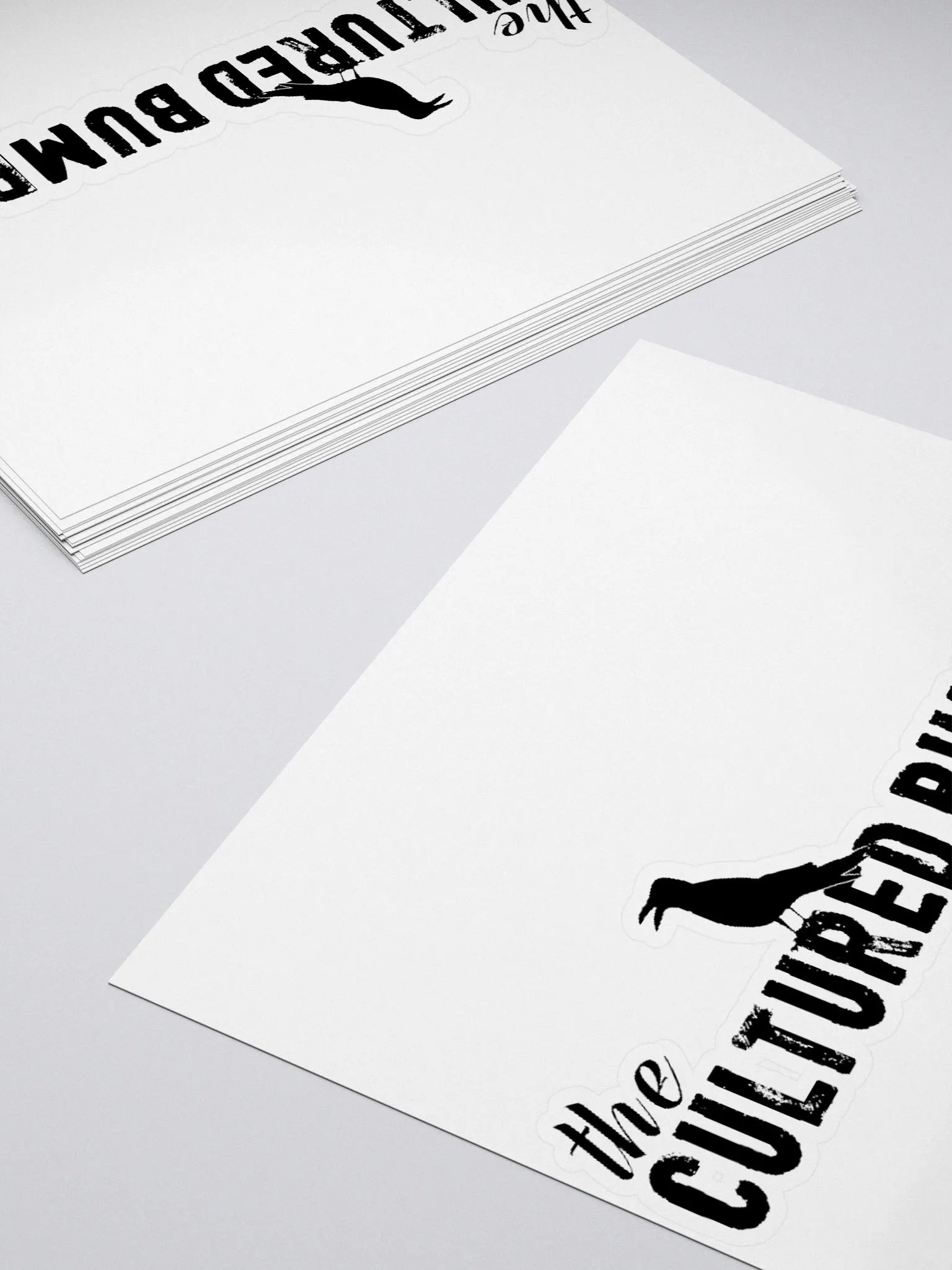 the CULTURED BUMPKIN sticker product image (4)