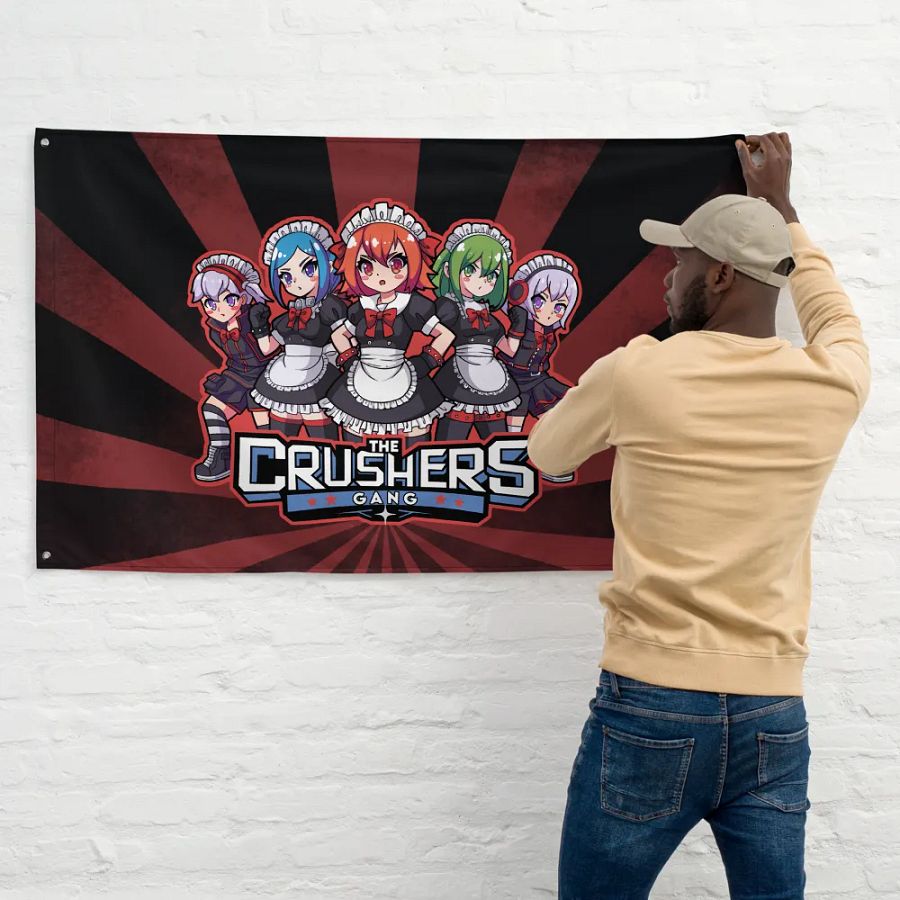 The Crushers Gang All-Over Flag product image (11)