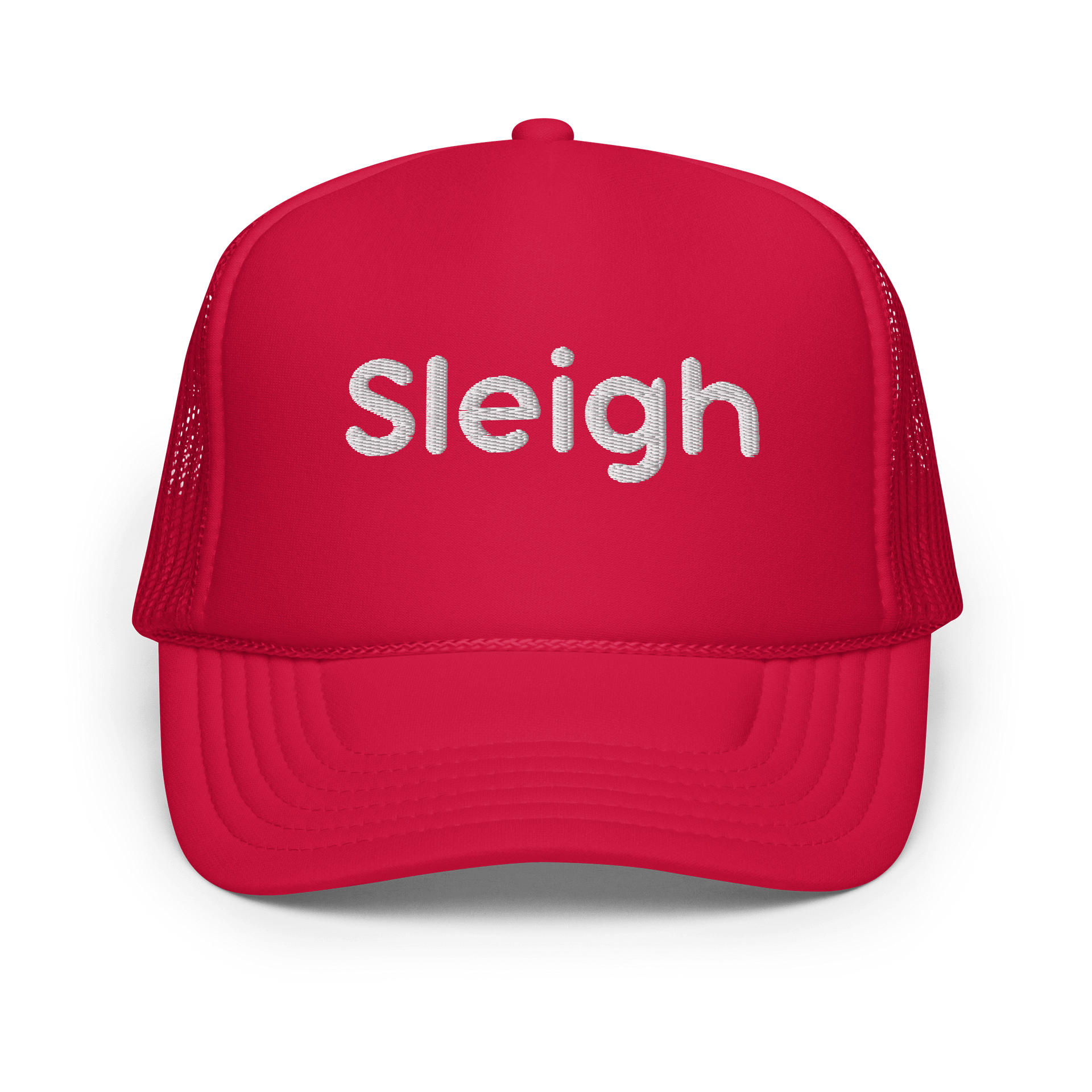 Sleigh Trucker Hat - 3D Puff Embroidery product image (1)