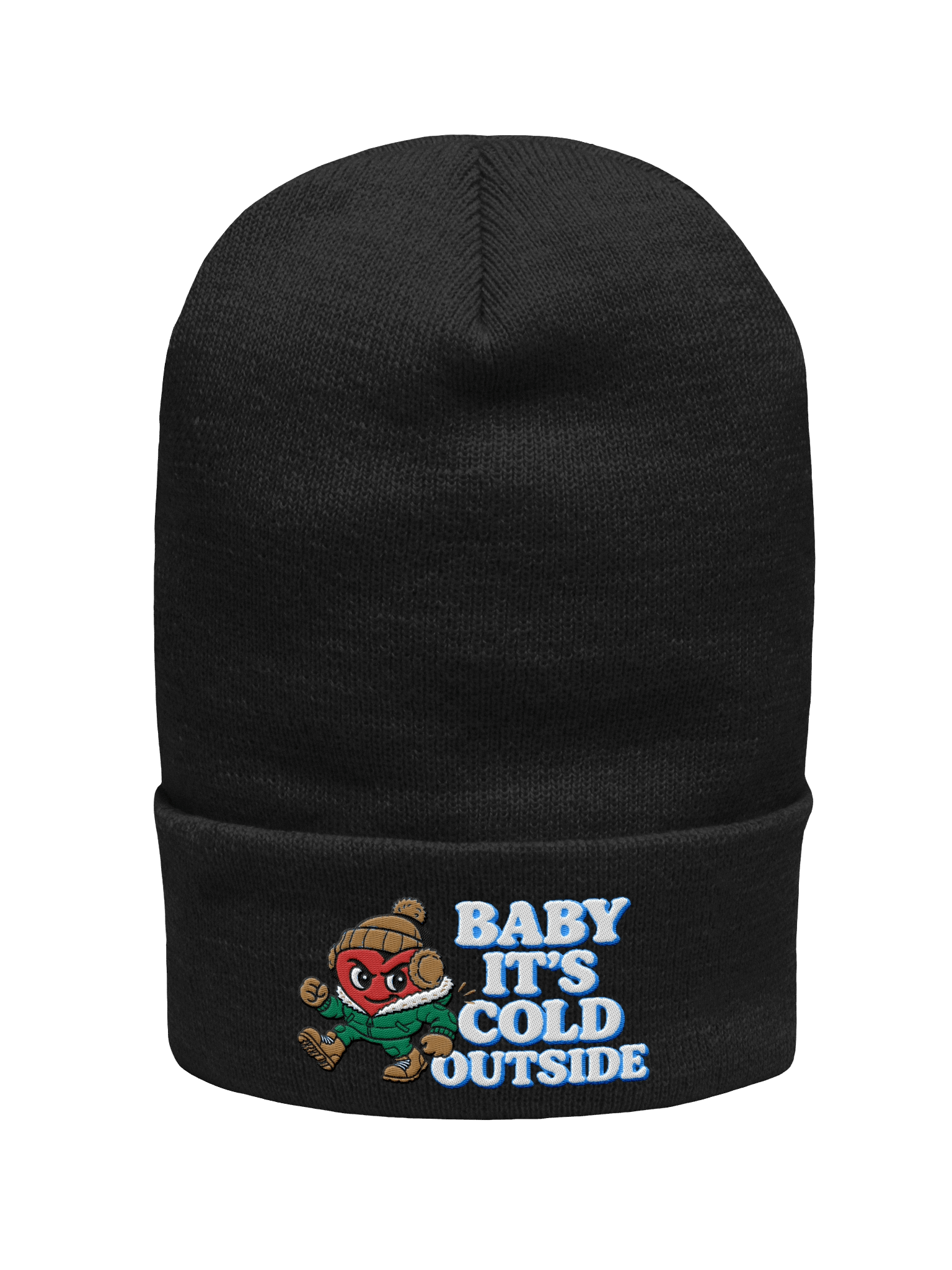 HEART POSTURE - FROSTED HEART CUFFED BEANIE product image (4)