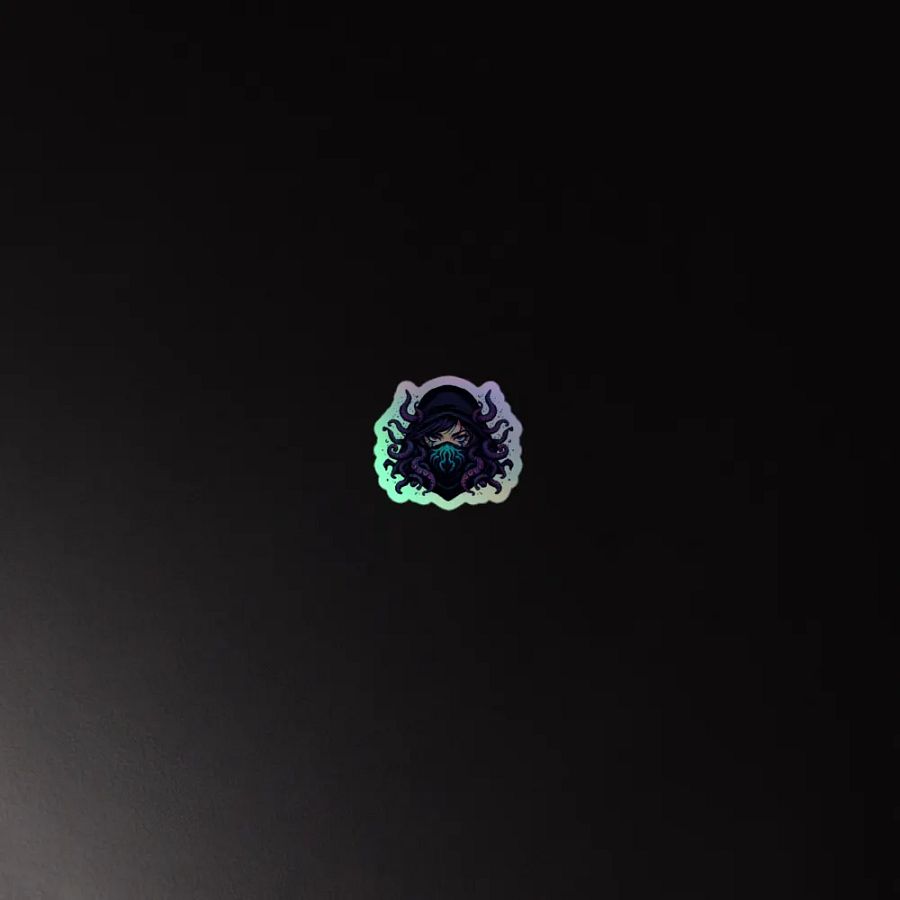 Masked Calypso Holographic Sticker product image (2)