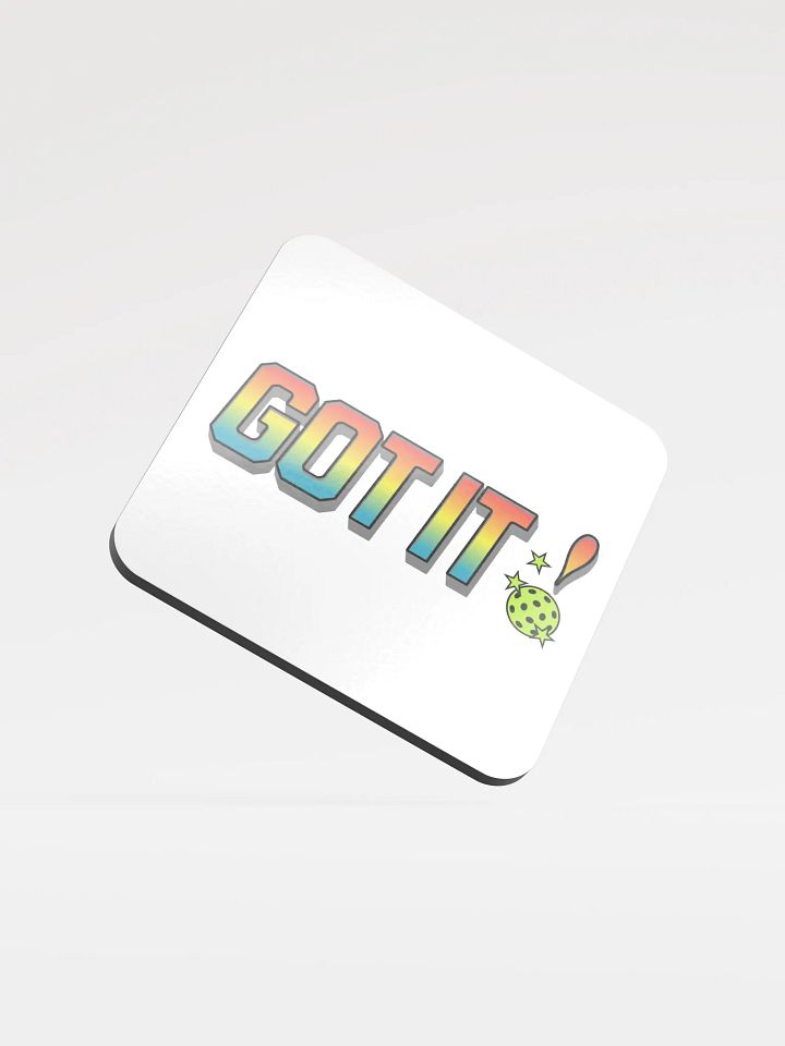 Got It Pickleball Galactic Fusion Cork Coaster product image (2)