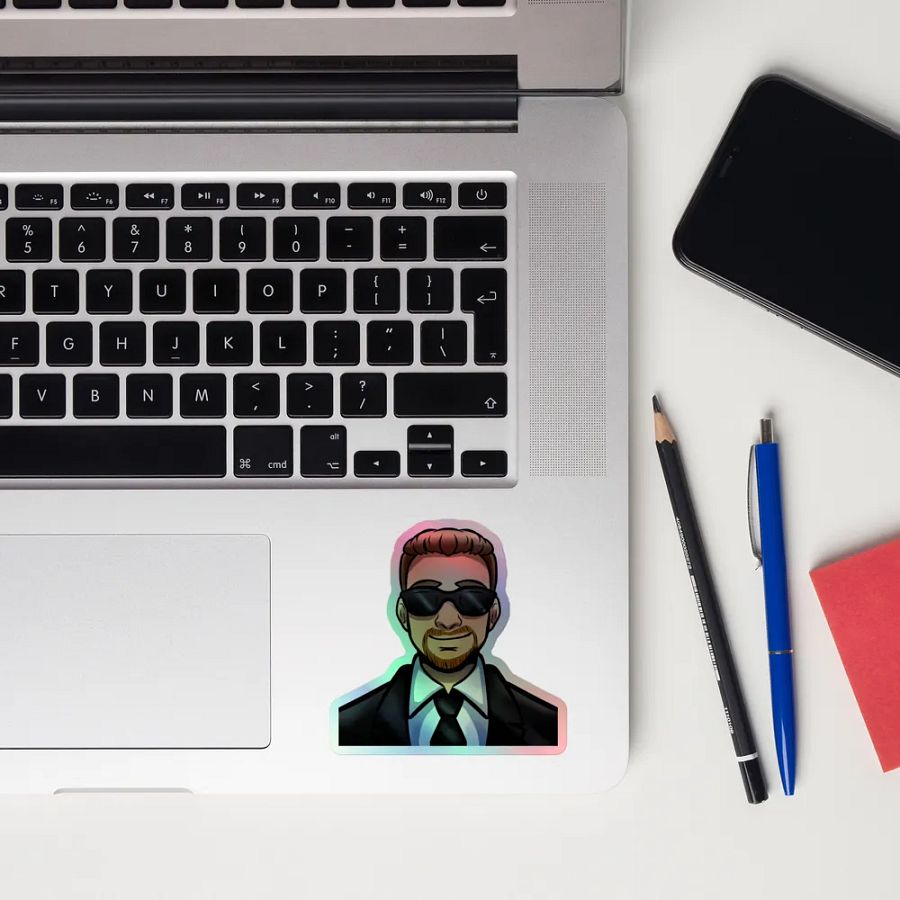 Sharp Dapper Holographic Sticker Set product image (12)