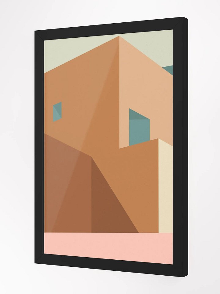 Architectural Abstraction Framed Poster product image (9)
