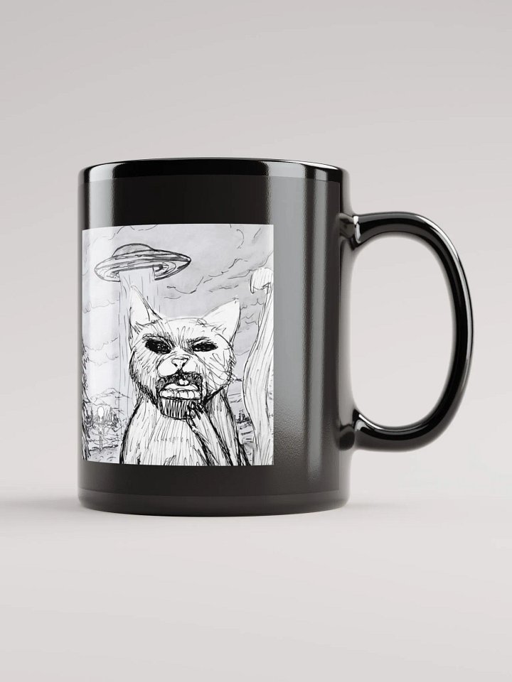 Close Encounter with Mad Cupcake Cat Mug product image (1)