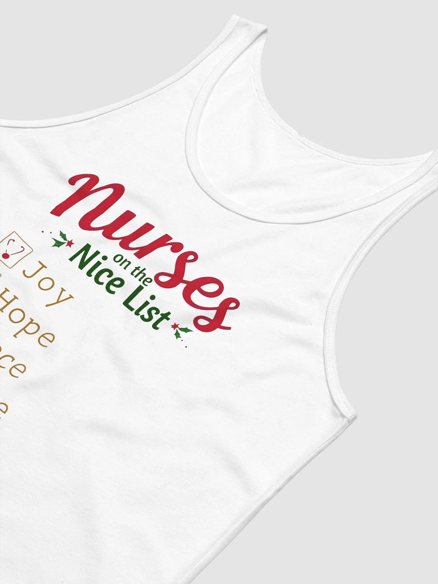 Festive Nurses on the Nice List Jersey Tank product image (17)