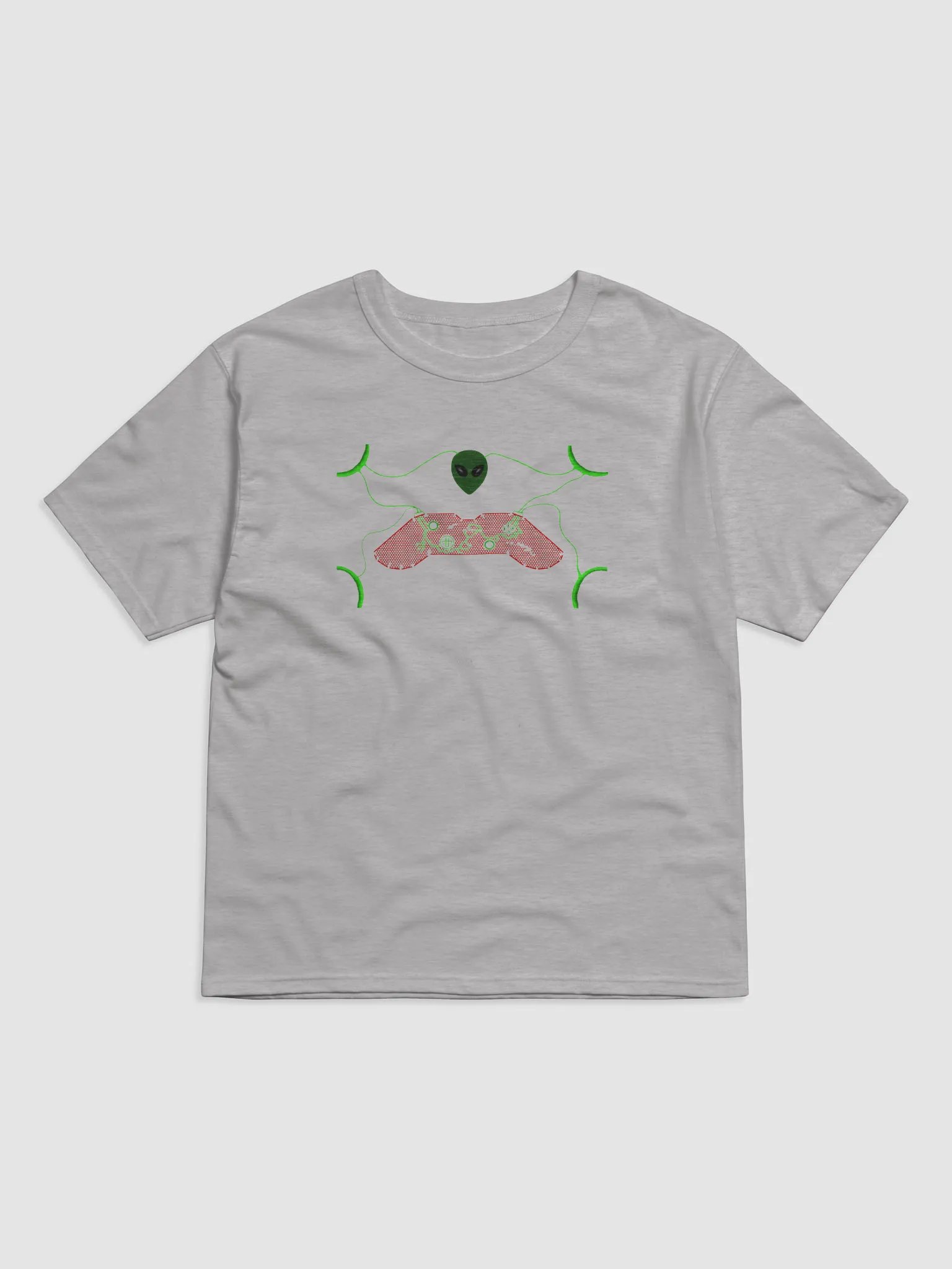 Galactic Gamer Alien T-Shirt product image (1)