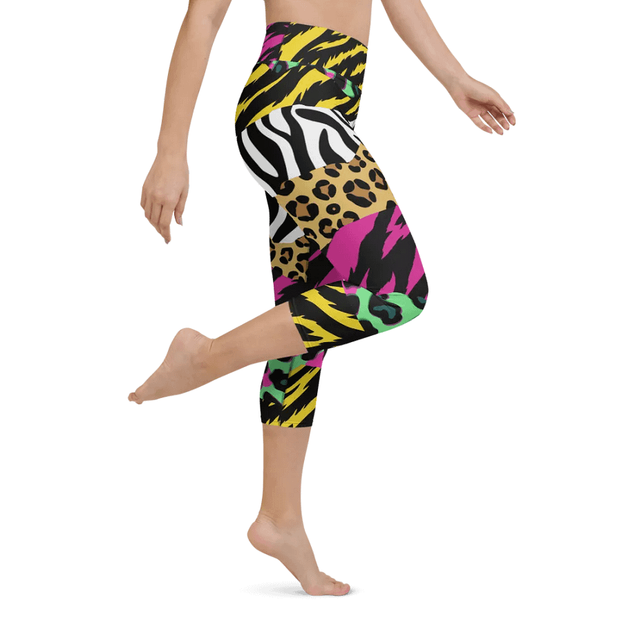Wild Fusion Yoga Capri Leggings product image (1)