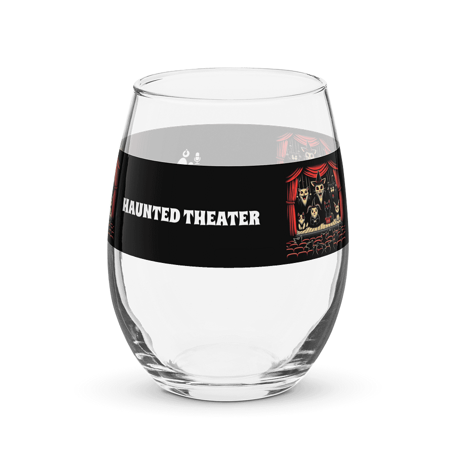 Haunted Theater Stemless Wine Glass product image (3)