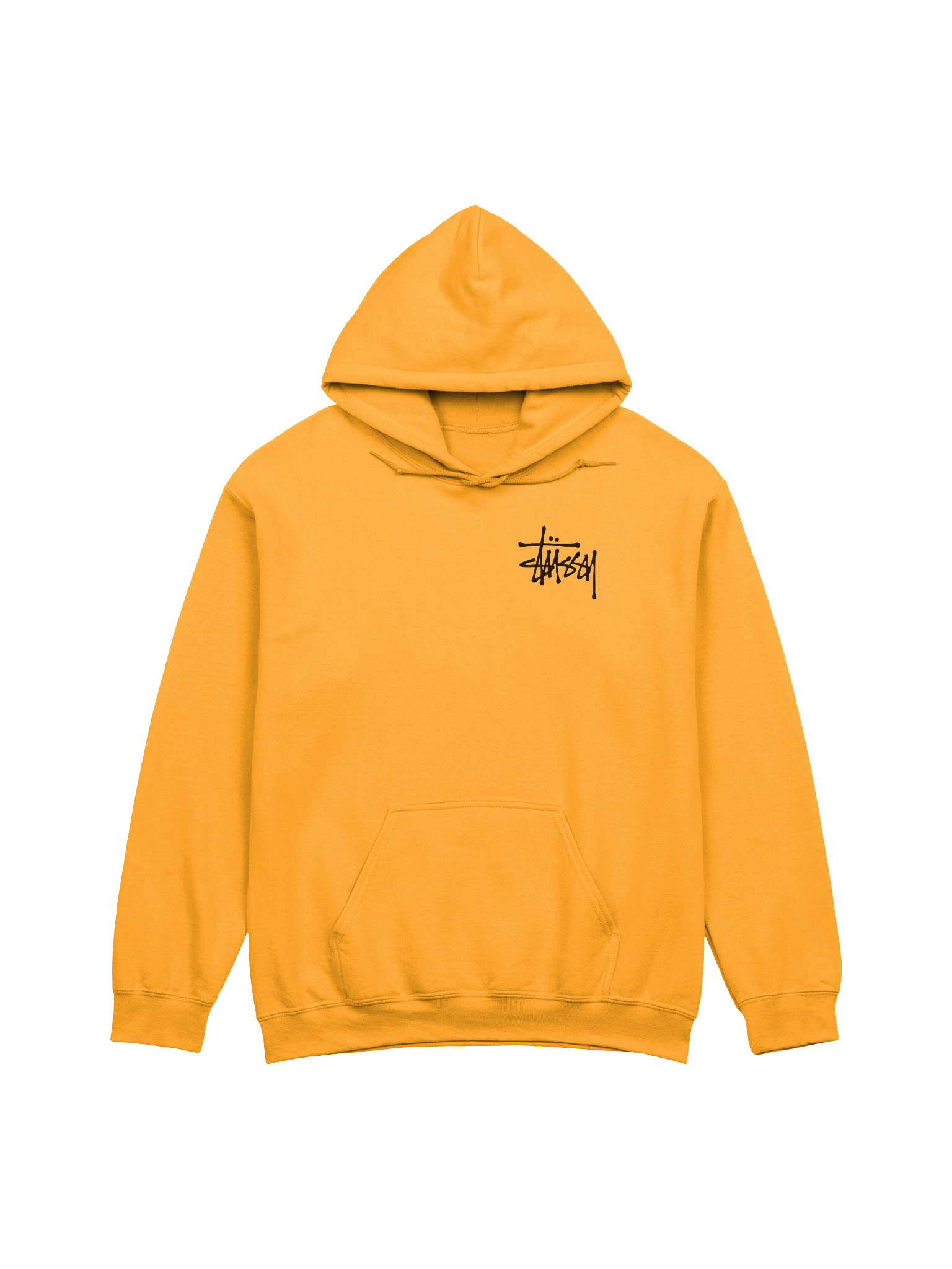 BASIC STÜSSY HOODIE PIGMENT DYED HONEY product image (2)